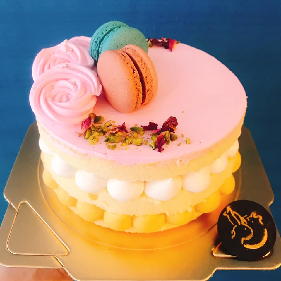 2019母親節限定-芒果乳酪裸蛋糕(8吋)